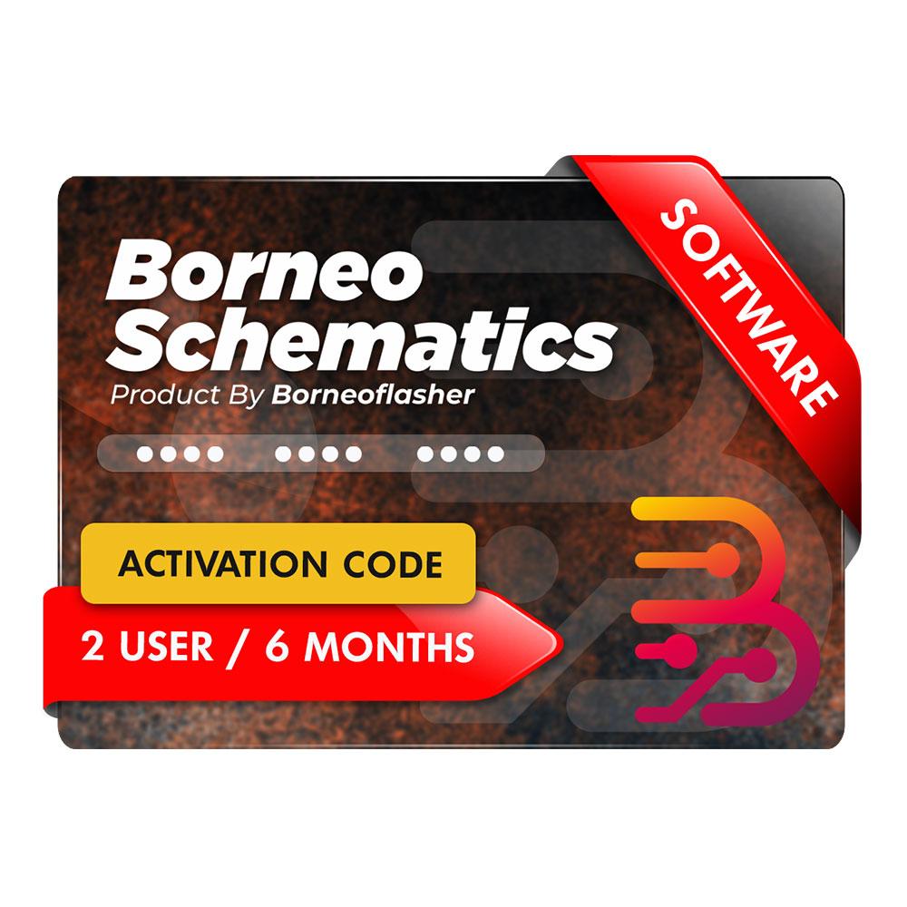 BORNEO 2 USER LICENSE 6 MONTHS ( NEW / RENEW ) 